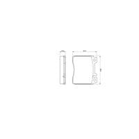 Тормозные колодки Bosch 0 986 460 976