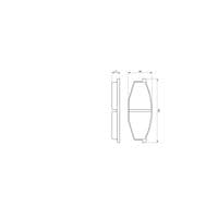 Тормозные колодки Bosch 0 986 468 630