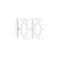 Тормозные колодки Bosch 0 986 491 900