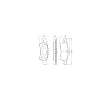 Тормозные колодки Bosch 0 986 494 063