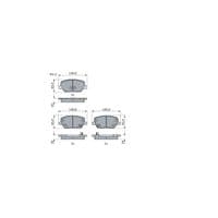 Тормозные колодки Bosch 0 986 494 941
