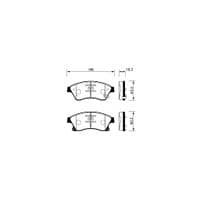 Тормозные колодки HI-Q SP1362
