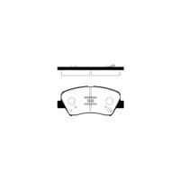 Тормозные колодки HI-Q SP1400