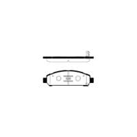 Тормозные колодки HI-Q SP1454