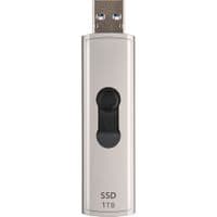 ssd зовнішній TRANSCEND 1TB ESD320A, USB 10Gbps, Type-A, Silver комп'ютерний запам'ятовувальний пристрій