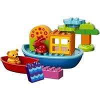 Конструктор LEGO Лодка и веселые кубики для малышей (10567)