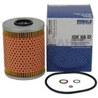 Фильтр масляный Mahle Фильтр масляный (OX68D)