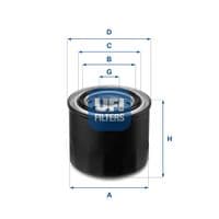 Фільтр масляний UFI 23.259.00