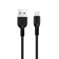 Кабель Hoco X20, Micro-USB, 2A, Black, довжина 2м, BOX