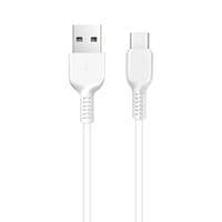 Кабель Hoco X20, Type-C-USB, 3A, White, длина 3м, BOX