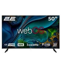УЦИНКА! Телевизор 50" 2E LED 4K 60Hz Smart WebOS Black