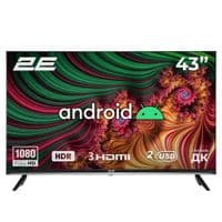 УЦИНКА! Телевизор 43" 2E LED FHD 60Hz Smart Android Black