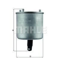 Фильтр топливный Mahle KL788