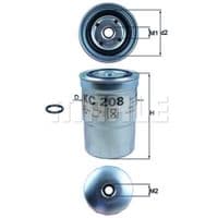 Фильтр топливный Mahle KC208