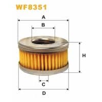 Фильтр топливный Wixfiltron WF8351