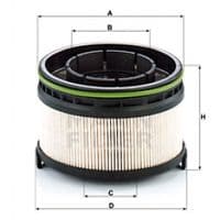 Фильтр топливный Mann PU11001ZKIT