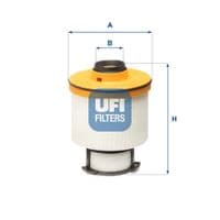 Фільтр паливний UFI 26.139.00