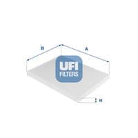 Фільтр салону UFI 53.124.00
