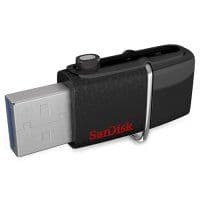 Накопитель SanDisk 16GB USB 3.0 Ultra Dual Drive OTG Black