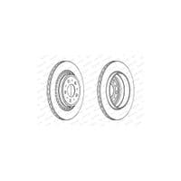 Гальмівний диск FERODO DDF1551
