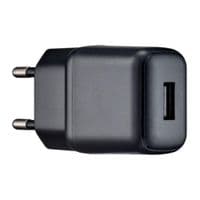 Набор СЗУ 110-240V HOCO C96A+ кабель Lighting, 1xUSB, 2.1A, кабель 1м, Black, Blister