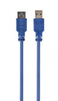 Дата кабель подовжувач USB3.0 AM/AF Cablexpert (CCP-USB3-AMAF-10)