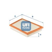 Повітряний фільтр для автомобіля UFI 30.621.00