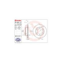 Гальмівний диск Brembo 09.A634.10