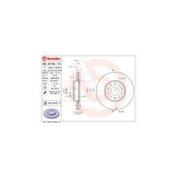 Гальмівний диск Brembo 09.9145.11