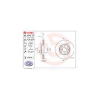 Гальмівний диск Brembo 09.9078.11