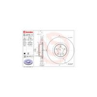 Гальмівний диск Brembo 09.A773.11