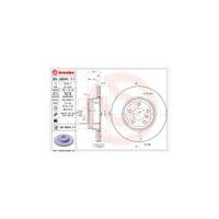 Гальмівний диск Brembo 09.9924.11