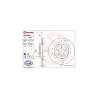Гальмівний диск Brembo 09.B504.11