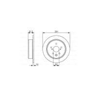 Гальмівний диск Bosch 0 986 479 657