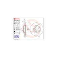 Тормозной диск Brembo 09.9772.11