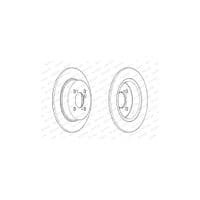 Гальмівний диск FERODO DDF2071C