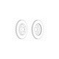 Гальмівний диск FERODO DDF2070C