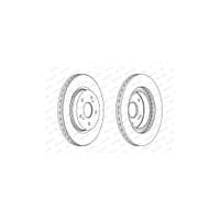 Гальмівний диск FERODO DDF1635C