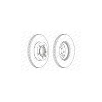 Гальмівний диск FERODO DDF1010