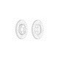 Гальмівний диск FERODO DDF2126C