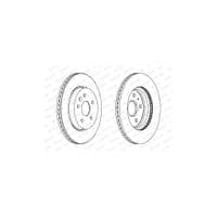 Гальмівний диск FERODO DDF1805C