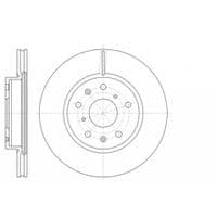 Гальмівний диск REMSA 61018.10