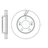 Гальмівний диск REMSA 61040.10