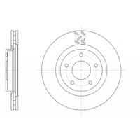 Гальмівний диск REMSA 61553.10