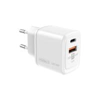 Зарядное устройство для Intaleo 30W GAN USB-C PD+USB-A QC 3.0 white (1283126578274)
