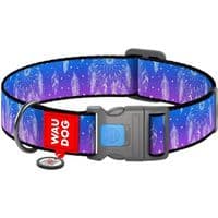 Ошейник для животных WAUDOG Nylon с QR паспортом "Ловец снов" пластиковый фастекс XXL (284-0063)