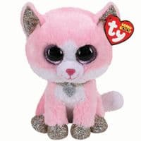 М'яка іграшка Ty Beanie Boo's Рожеве кошеня FIONA 15 см (36366)