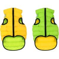 Курточка для животных Airy Vest двухсторонняя S 30 желто-салатовая (1612)