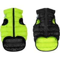 Курточка для животных Airy Vest двухсторонняя М 45 салатово-черная (1684)