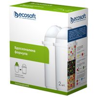 Картридж для фильтра кувшина Ecosoft К-т Картриджей для кувшинов улучшенный (2 шт) (4820056800692)